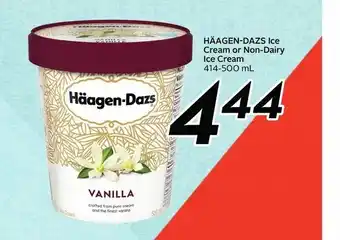 Sobeys Häagen-Dazs ice cream or Non-Dairy Ice Cream offer