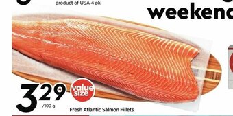 Sobeys Fresh Atlantic Salmon Fillets offer