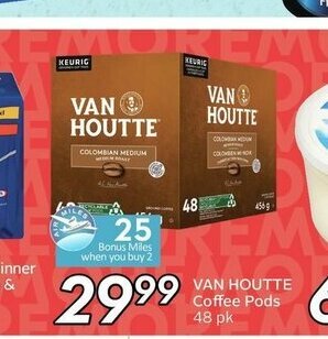 Sobeys Van Houtte Coffee Pods offer
