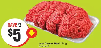 FreshCo Lean ground beef offer