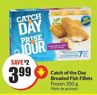 FreshCo Catch of the day breaded fish fillets offer