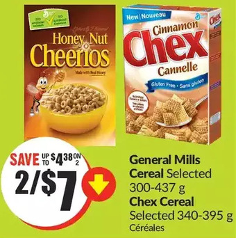 FreshCo General mills cereal | chex cereal offer