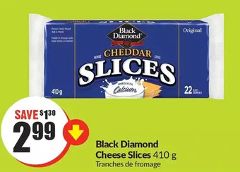 FreshCo Black diamond cheese slices offer