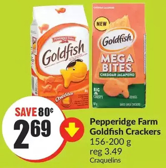 FreshCo Pepperidge farm goldfish crackers offer
