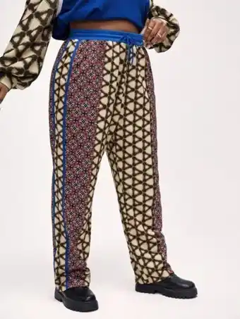 SheIn Shein x jola plus allover print drawstring waist sweatpants offer