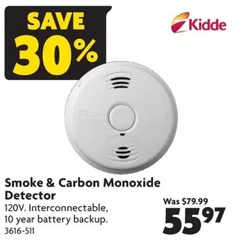 Home Hardware Smoke & carbon monoxide detector offer
