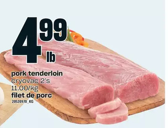 Independent Grocer Pork tenderloin offer