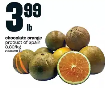 Independent Grocer Chocolate orange offer
