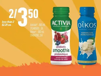 Independent Grocer Activia | oîkos offer