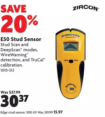 Home Hardware E50 stud sensor | edge stud sensor offer