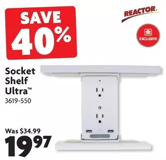 Home Hardware Socket shelf ultra offer