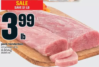 Zehrs Markets Pork tenderloin offer