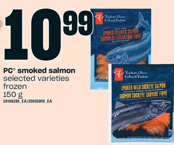 Loblaws Pc smoked salmon offer