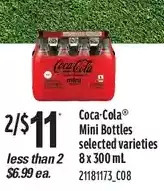 Independent Grocer Coca-cola mini bottles offer