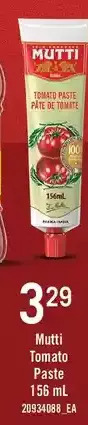 Loblaws Mutti tomato paste offer