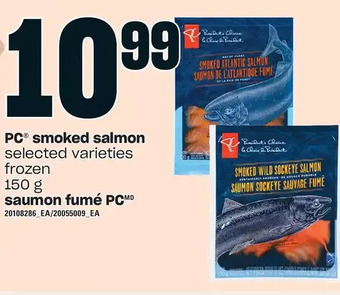 Independent Grocer Pc smoked salmon offer