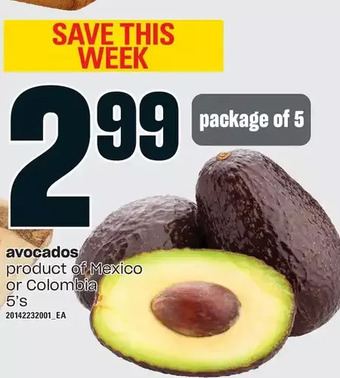Loblaws Avocados offer