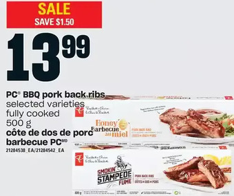 Independent Grocer Pc bbq pork back ribs offer