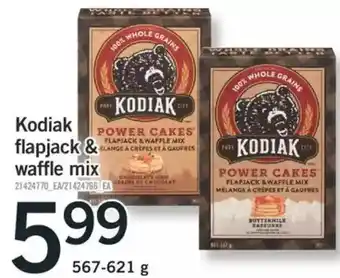 Fortinos Kodjak flapjack & waffle mix offer