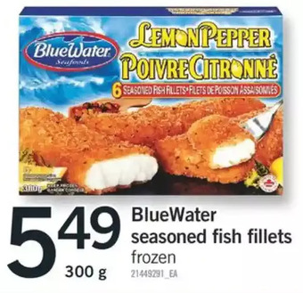 Fortinos Bluewater seasoned fish fillets offer