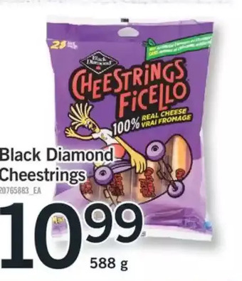 Fortinos Black diamond cheestrings offer