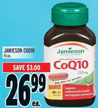 Metro Jamieson coq10 offer