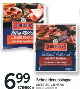 Fortinos Schneiders bologna offer