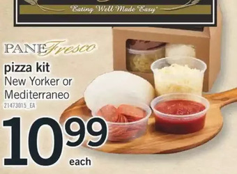 Fortinos Pizza kit offer