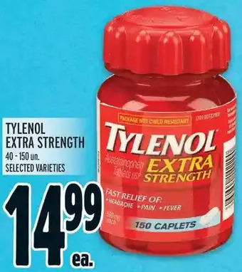 Metro Tylenol extra strength offer