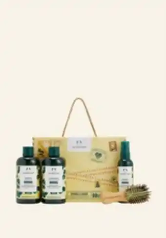 The Body Shop Sparkle & shine moringa haircare gift set offer