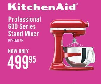 The Brick Kitchenaid professional 600 series stand mixer - kp26m1xer offer