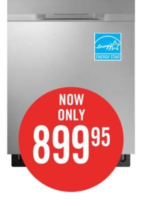 The Brick Samsung built-in dishwasher with auto-open drying dw80k5050us/ac offer