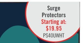 The Brick Ultralink outlet multimedia surge protector - ps40uw offer