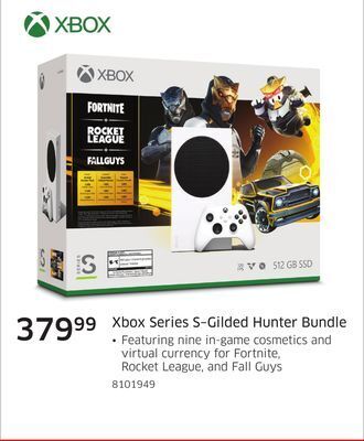 The Source Xbox series s–gilded hunter bundle offer