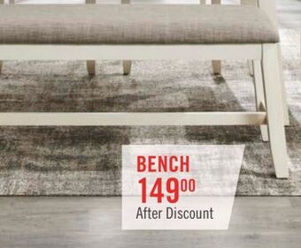 The Brick Echo dining bench offer