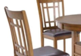 The Brick Dena 5-piece counter-height dining package - walnut offer
