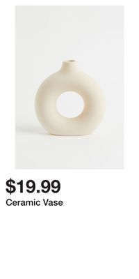 H&M Ceramic vase offer