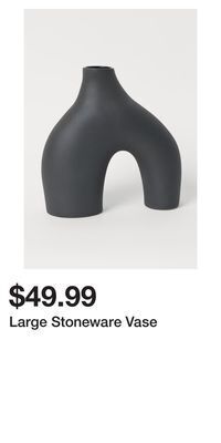 H&M Large stoneware vase offer
