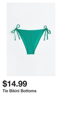 H&M Tie bikini bottoms offer