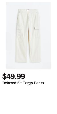 H&M Relaxed fit cargo pants offer