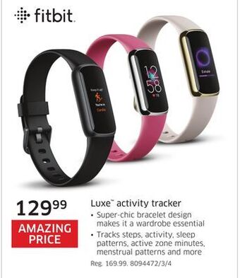 The Source Fitbit luxe activity tracker offer