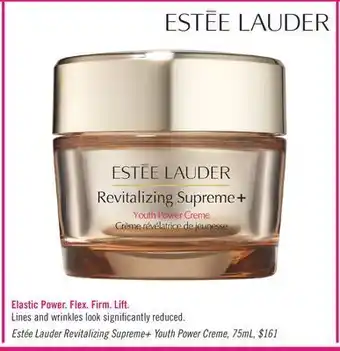 Shoppers Drug Mart Estée lauder revitalizing supreme+ youth power creme offer
