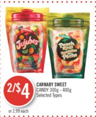 Shoppers Drug Mart Carnaby sweet candy offer