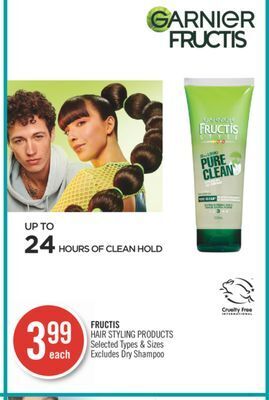 Shoppers Drug Mart Fructis hair styling products offer