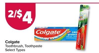 PharmaChoice Colgate toothbrush, toothpaste offer