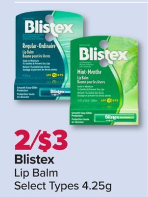 PharmaChoice Blistex lip balm offer