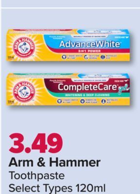 PharmaChoice Arm & hammer toothpaste offer