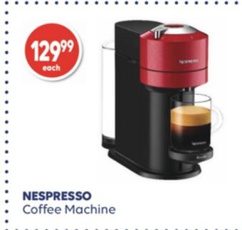 Shoppers Drug Mart Nespresso coffee machine offer
