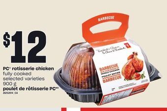 Independent City Market Pc® rotisserie chicken, 900 g offer
