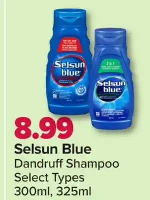 PharmaChoice Selsun blue dandruff shampoo offer